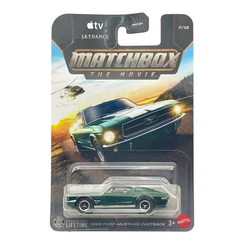 Matchbox The Movie - 1968 Ford Mustang Fastback 7/12
