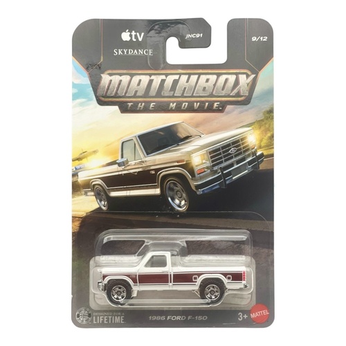 Matchbox The Movie 1986 Ford F-150 9/12