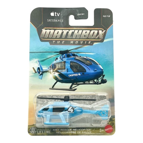 Matchbox The Movie MBX Rescue Helicopter 12/12