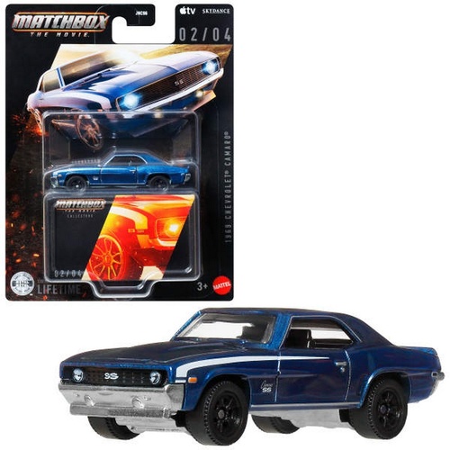 Matchbox The Movie 1969 Chevrolet Camaro 02/04 Die-Cast Vehicle