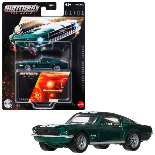 Matchbox The Movie 1968 Ford Mustang Fastback 04/04 Die-Cast Vehicle