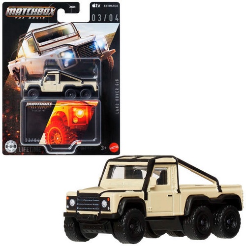 Matchbox The Movie 2007 Land Rover 6x6 03/04 Die-Cast Vehicle