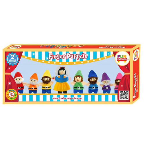 Finger Puppets 8pc Snow White
