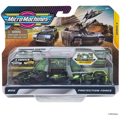 Micro Machines Protection Force World Pack