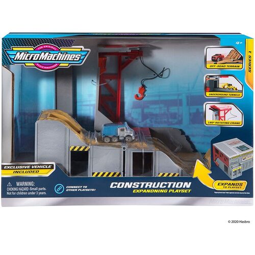 Micro Machines Construction Expanding Playset