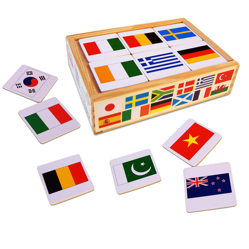 World Flag Memory Game 48 Piece