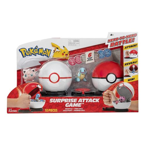 Pokemon Surprise Attack Game Squirtle & Jigglepuff