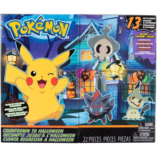 Pokemon Countdown To Halloween Calendar