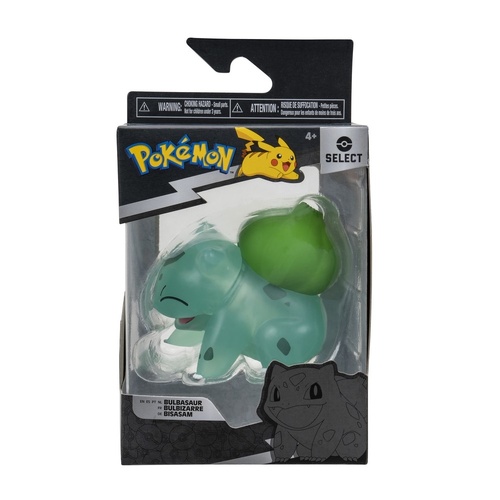 PKW-SELECT TRANSLUCENT 3'' BATTLE FIGURE - BULBASAUR