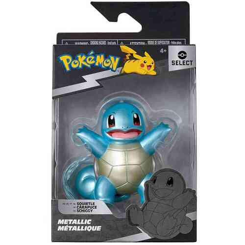 Pokemon Squirtle Metallic Battle Figure