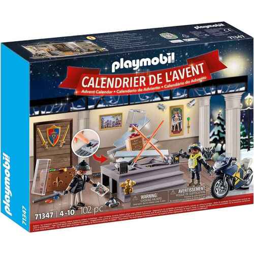 Playmobil Advent Calendar Police Museum Theft