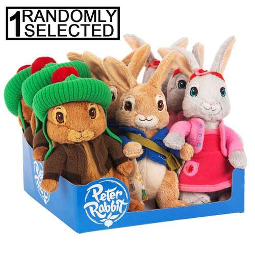 Peter Rabbit Plush Characters Assorted