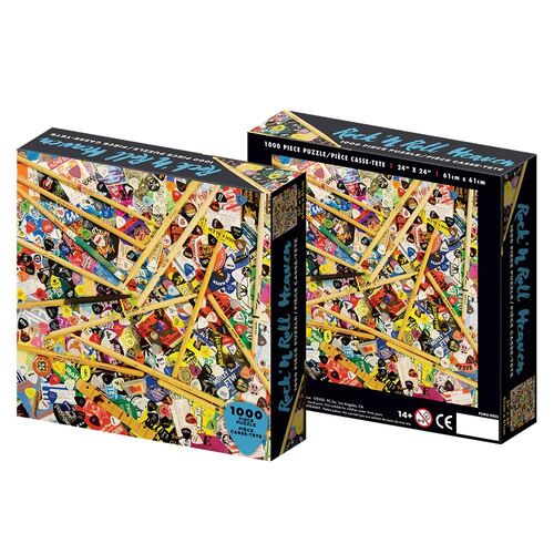 Roadcrates Puzzle Rock n Roll Heaven 1000 Piece