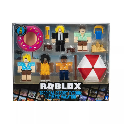 Roblox Figure Multipack Tropical Resort Tycoon Ultimate Vacation