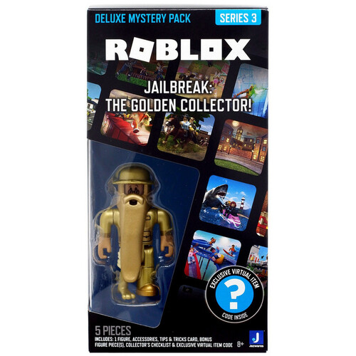 Roblox Mystery Pack S3 Jailbreak: The Golden Collector!