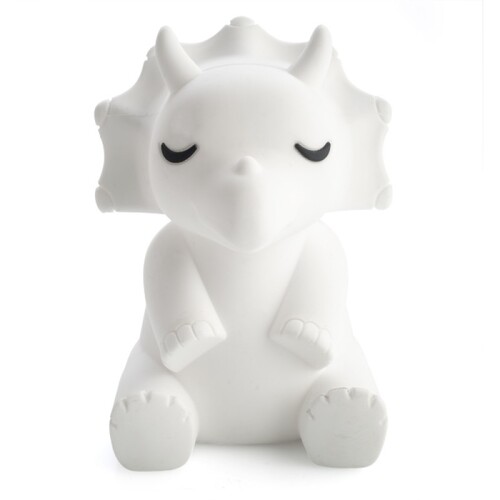 Lil Dreamer Triceratops Silicone Touch LED Lamp