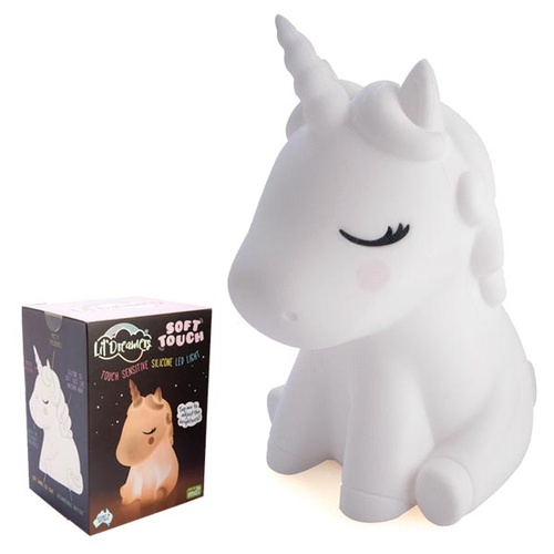 Lil Dreamer Unicorn Silicone Touch LED Lamp