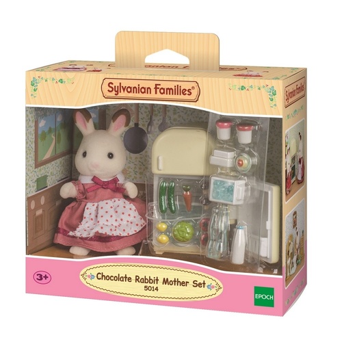 Sylvanian Families Chocolate Rabbit Mother Set