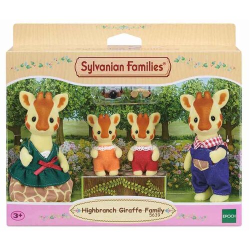 Sylvanian Families Highbranch Giraffe Family