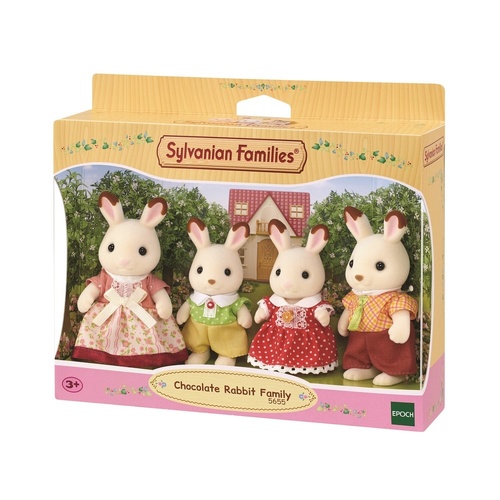 Sylvanian Families Chocolate Rabbit Family