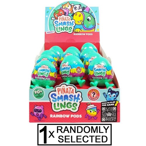 Pinata Smashlings Rainbow Pods Figure Blind