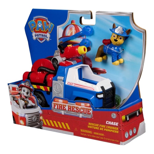 Paw Patrol Fire Rescue Cruiser - Chase Solid