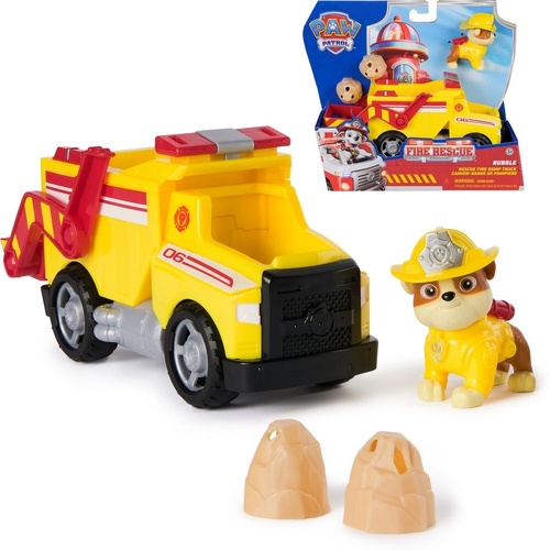Paw Patrol Fire Rescue Dump Truck - Rubble