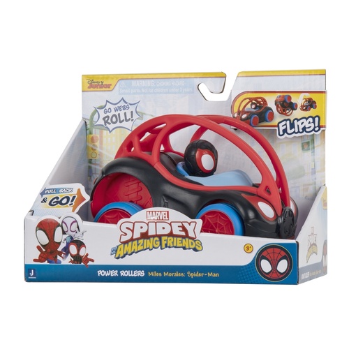 SPIDEY N FRIENDS POWER ROLLERS FEATURE VEHICLE - MILES MORALES SPIDER MAN