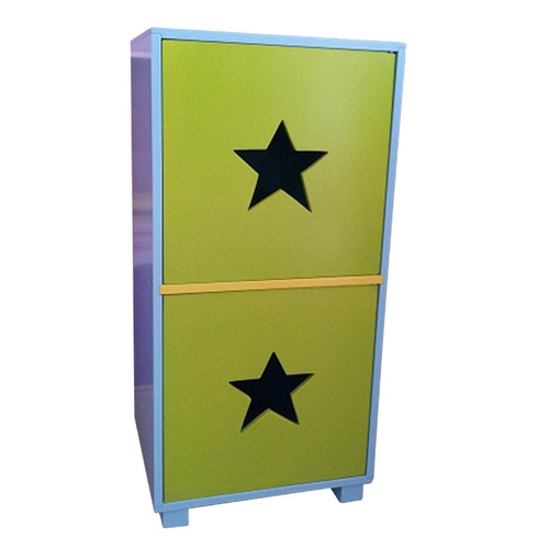 Wooden 2 Door Funky Cabinet